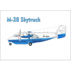 Magnes samolot M-28 Skytruck